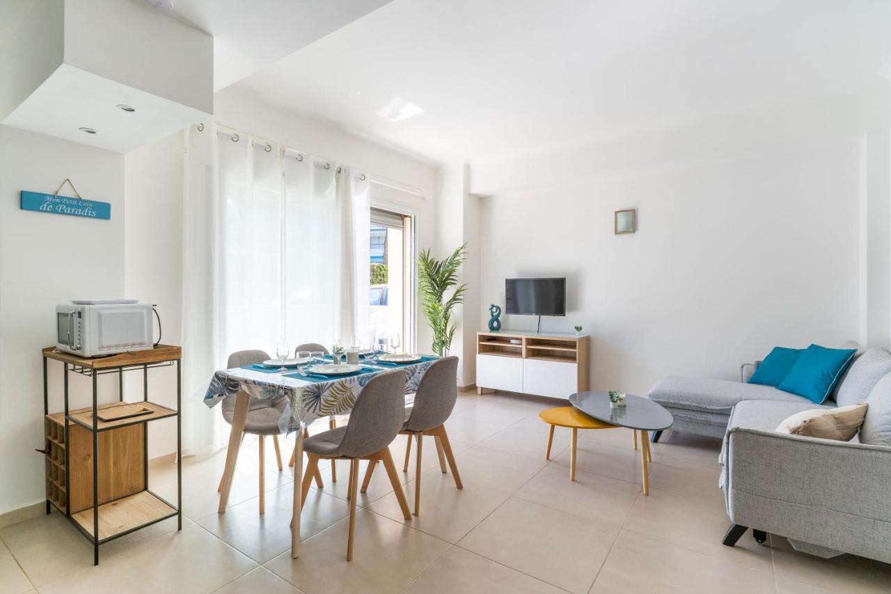 Le Grand Large - Appt Proche Plage Antibes Exteriör bild