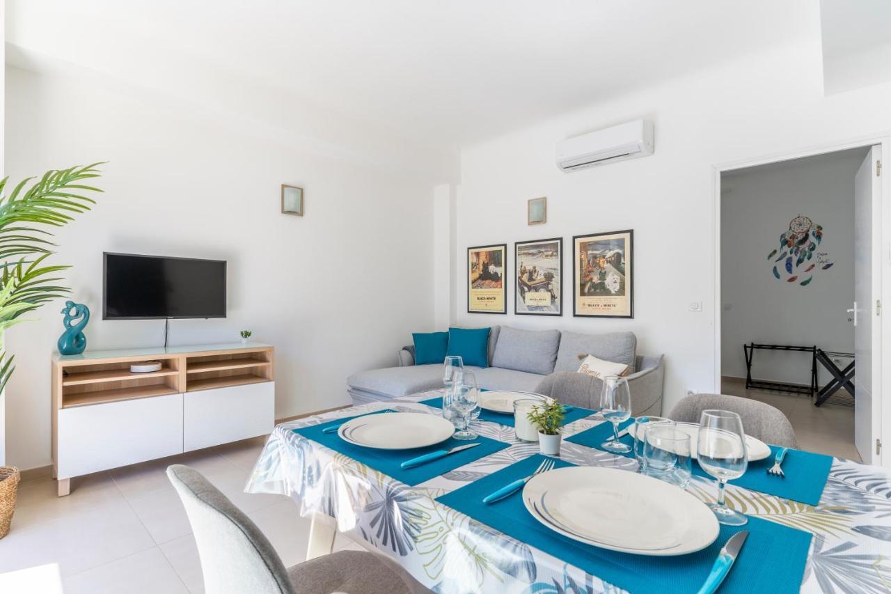 Le Grand Large - Appt Proche Plage Antibes Exteriör bild